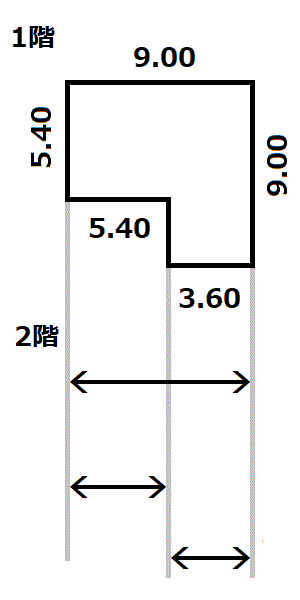 各階平面図の書き方
